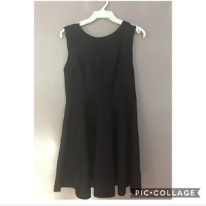 HYPR A Line Black Dress